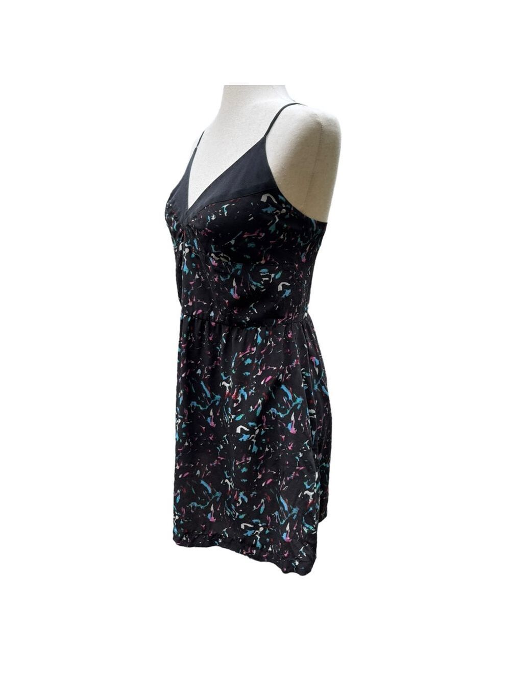MYNE Silk Mini Dress Size 6 Y2K Indie Designer Party Cocktail Core Aesthetic - Picture 5 of 13